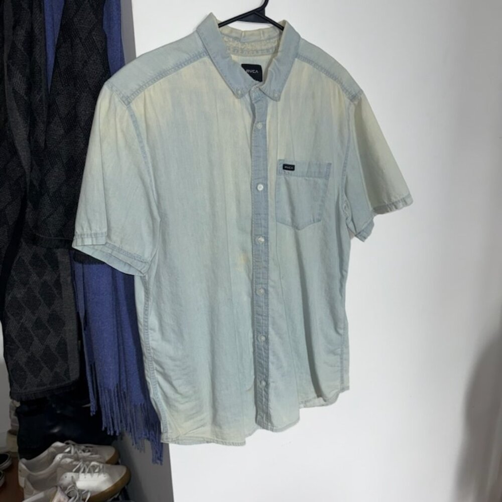 RVCA Short Sleeve Button Down